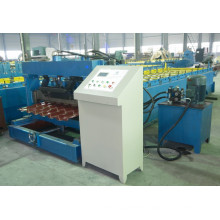 2015 prepainted steel roof tile sheet roll forming machine with PLC control